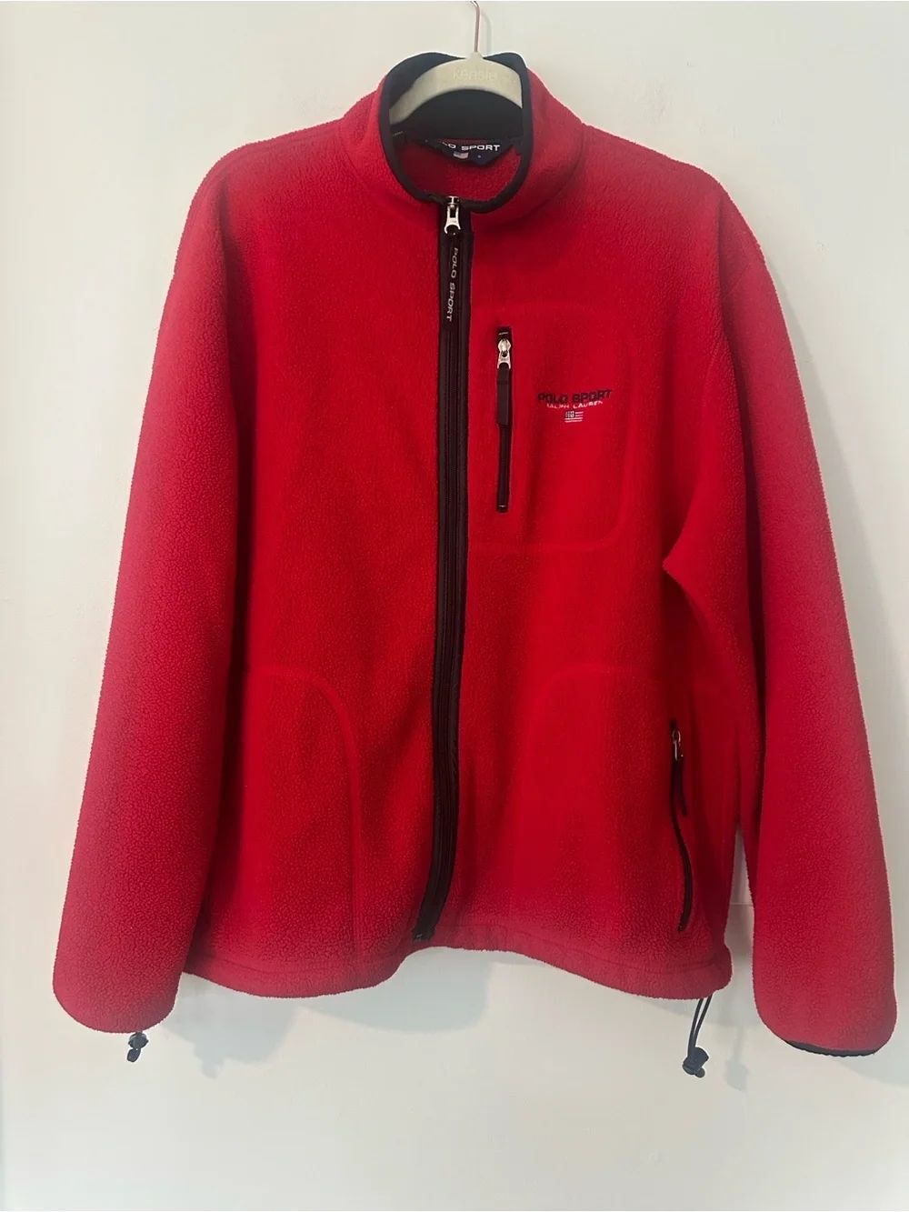 Polo Sport Ralph Lauren Vintage Fleece Jacket L